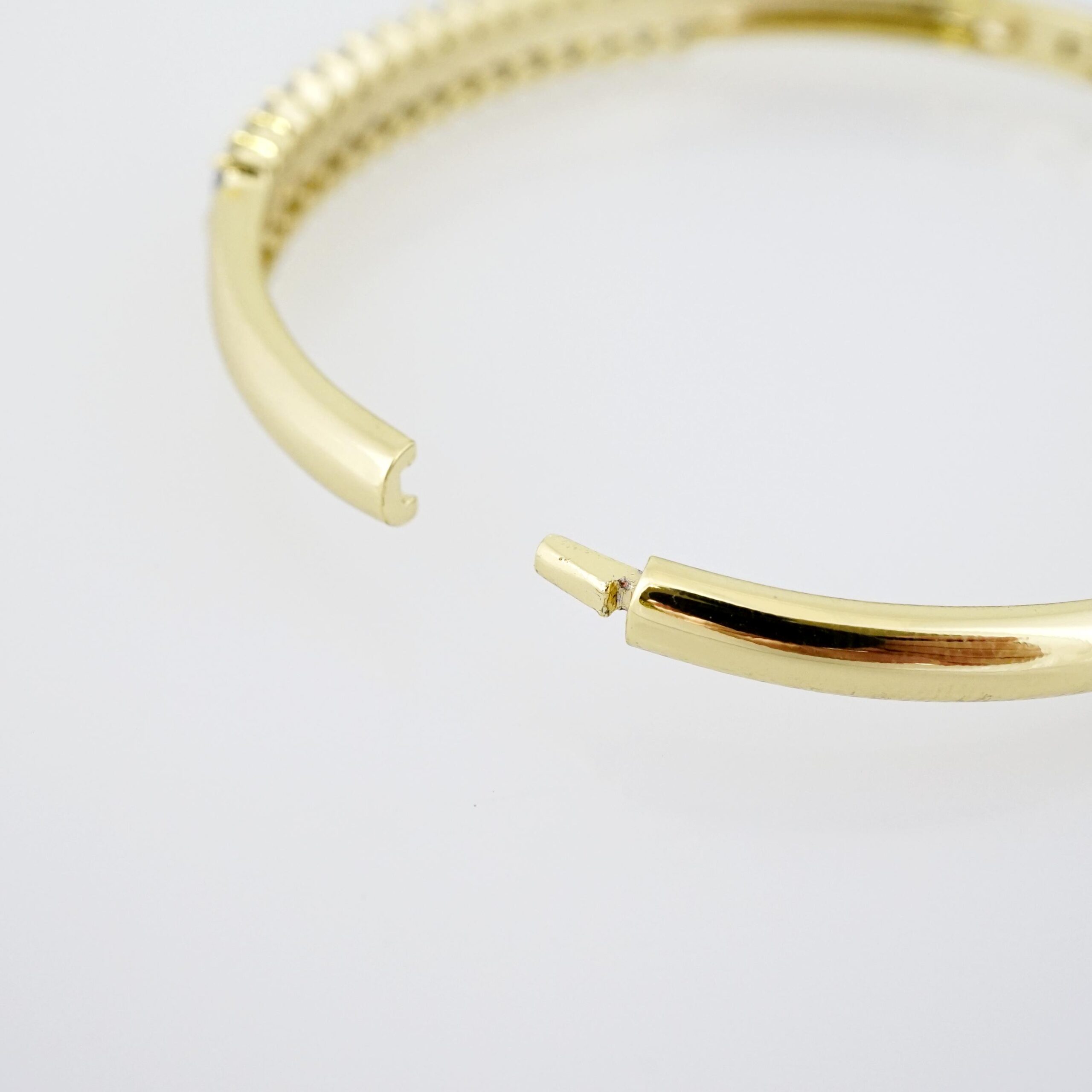 Pulso de Acero Bañado en Oro 14k - BA096 - Imagen 3