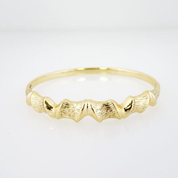 Pulso de Acero Bañado en Oro 14k - BA098