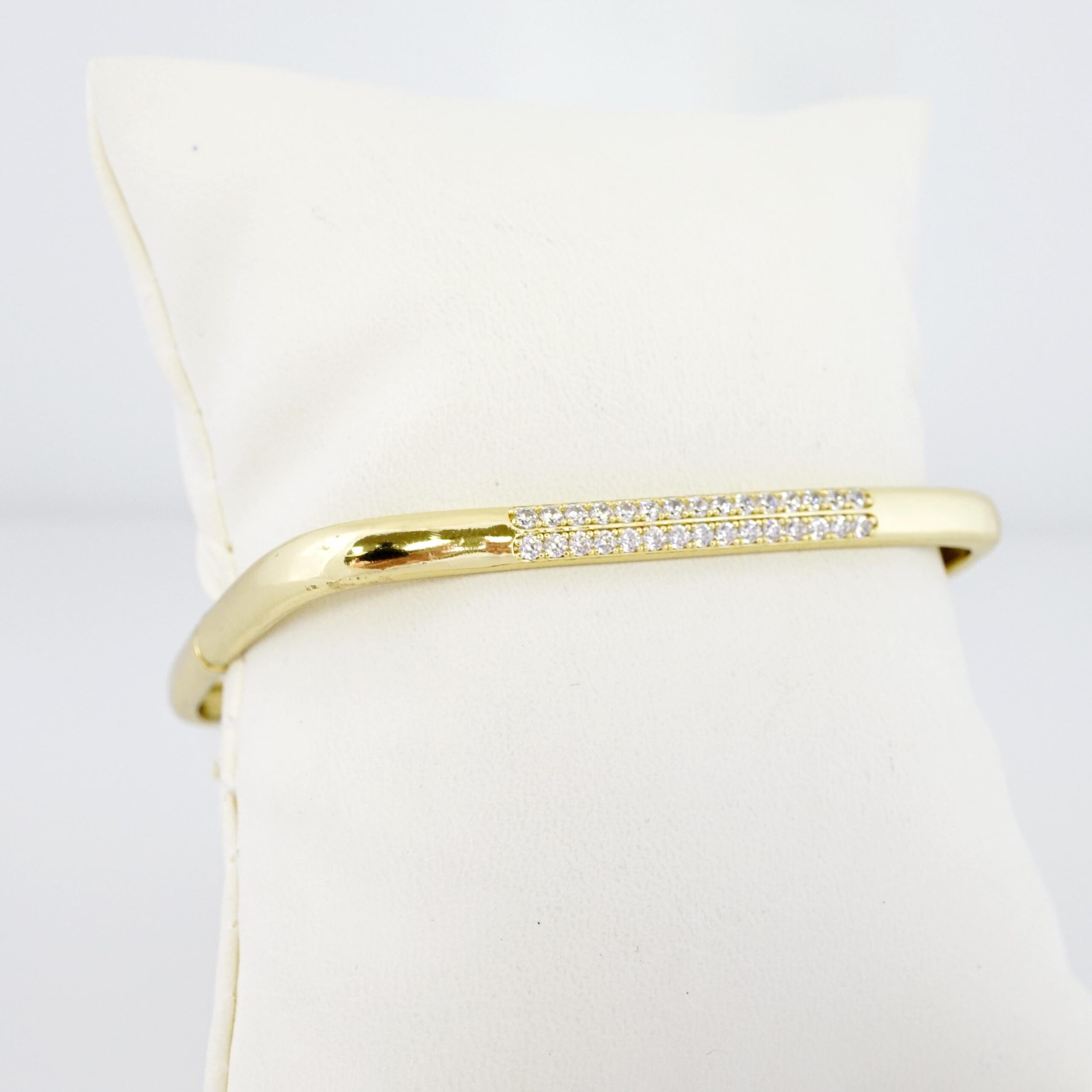 Pulso de Acero Bañado en Oro 14k - BA095 - Imagen 2