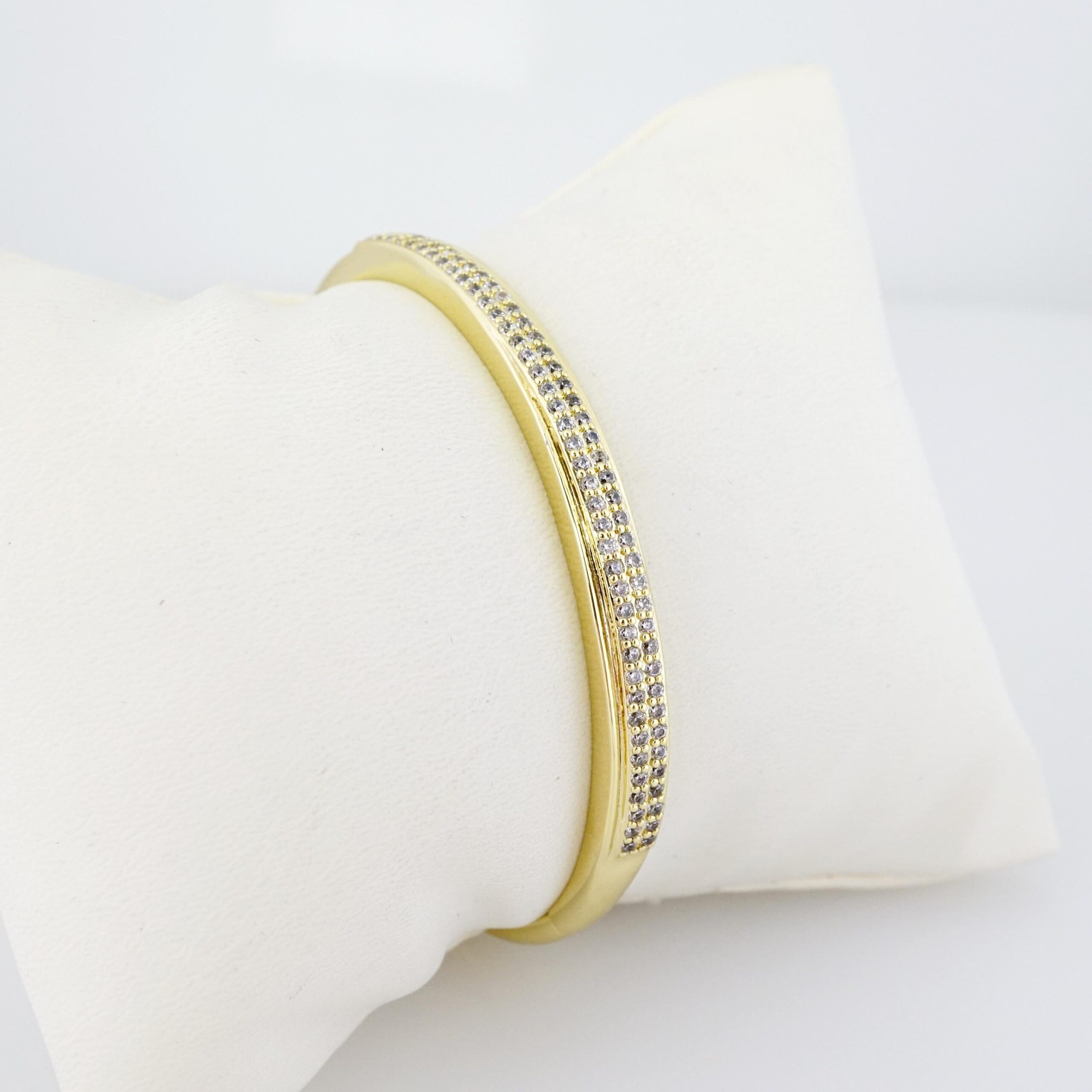 Pulso de Acero Bañado en Oro 14k - BA093 - Imagen 2