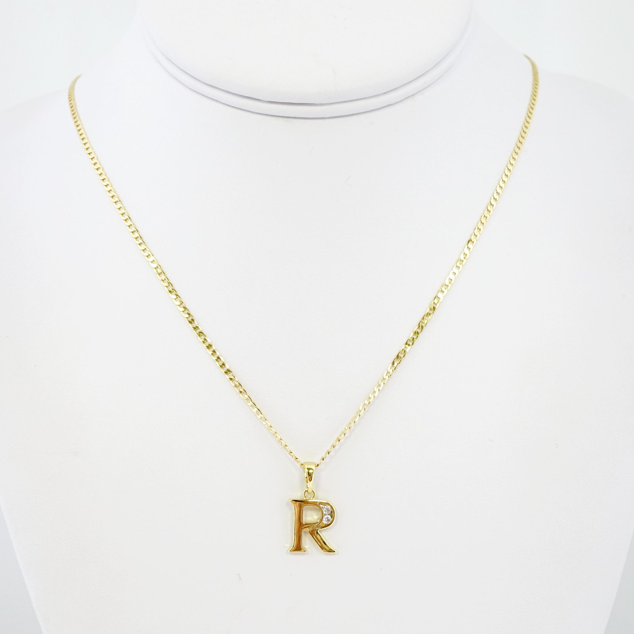 Cadena de Acero Bañada en Oro 14k – CH0167