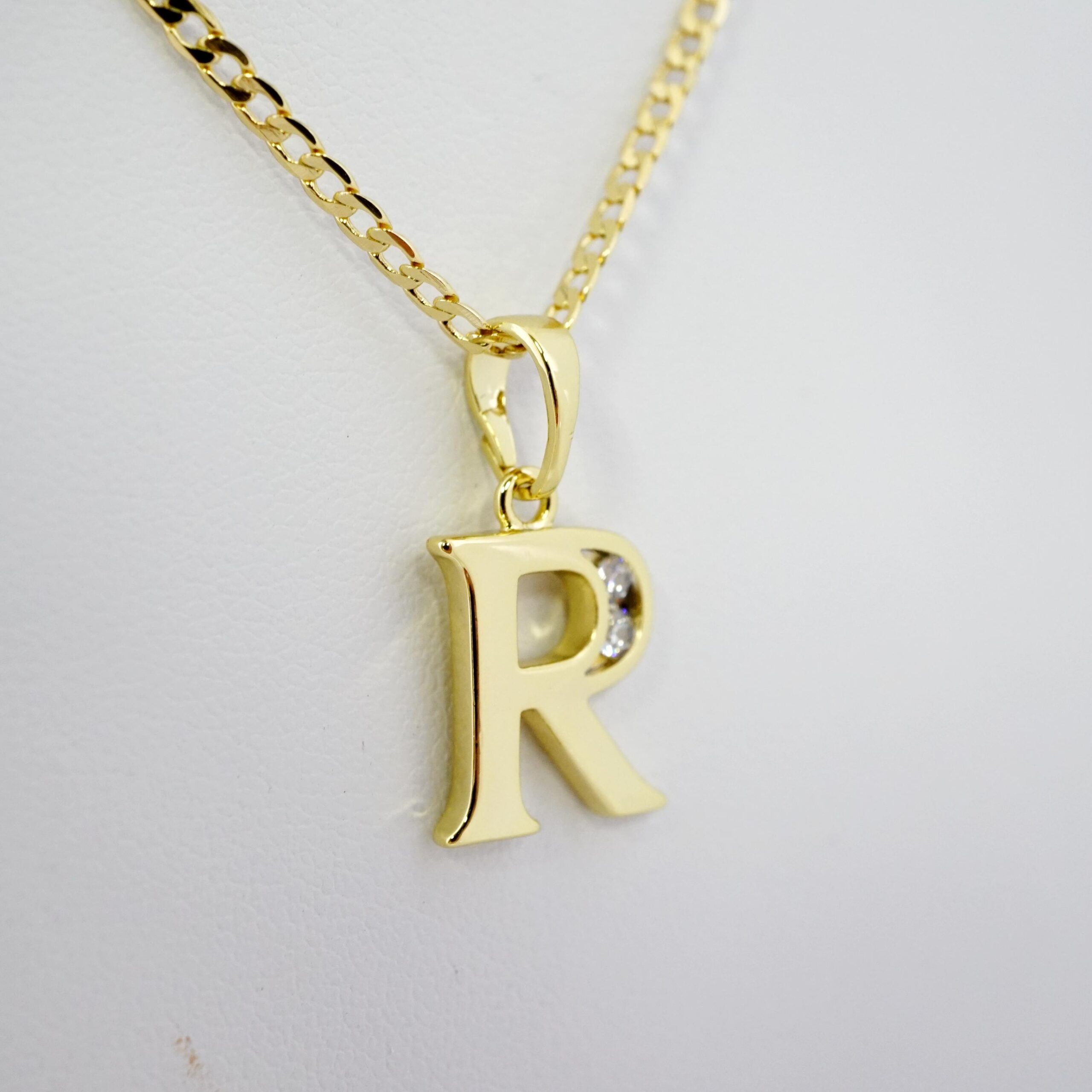 Cadena de Acero Bañada en Oro 14k – CH0167 - Imagen 2