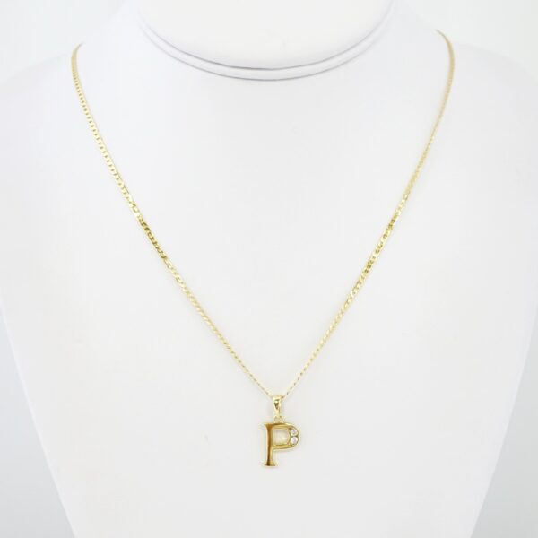 Cadena de Acero Bañada en Oro 14k – CH0168