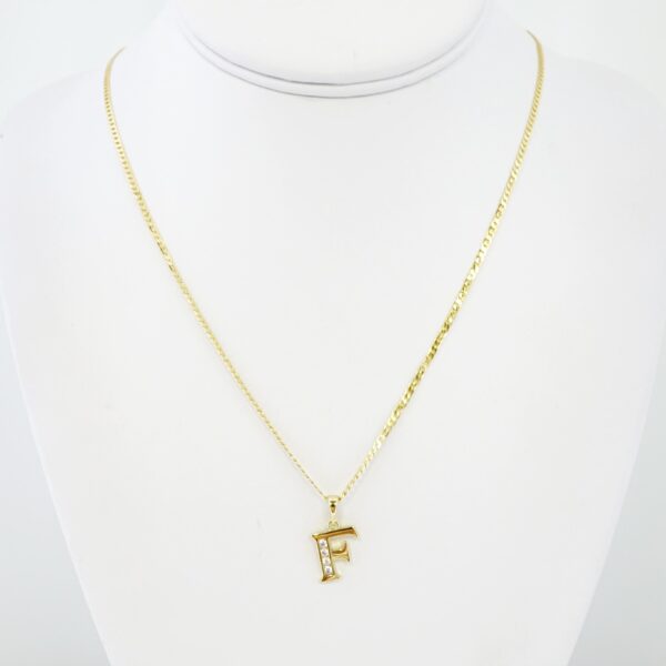 Cadena de Acero Bañada en Oro 14k – CH0169