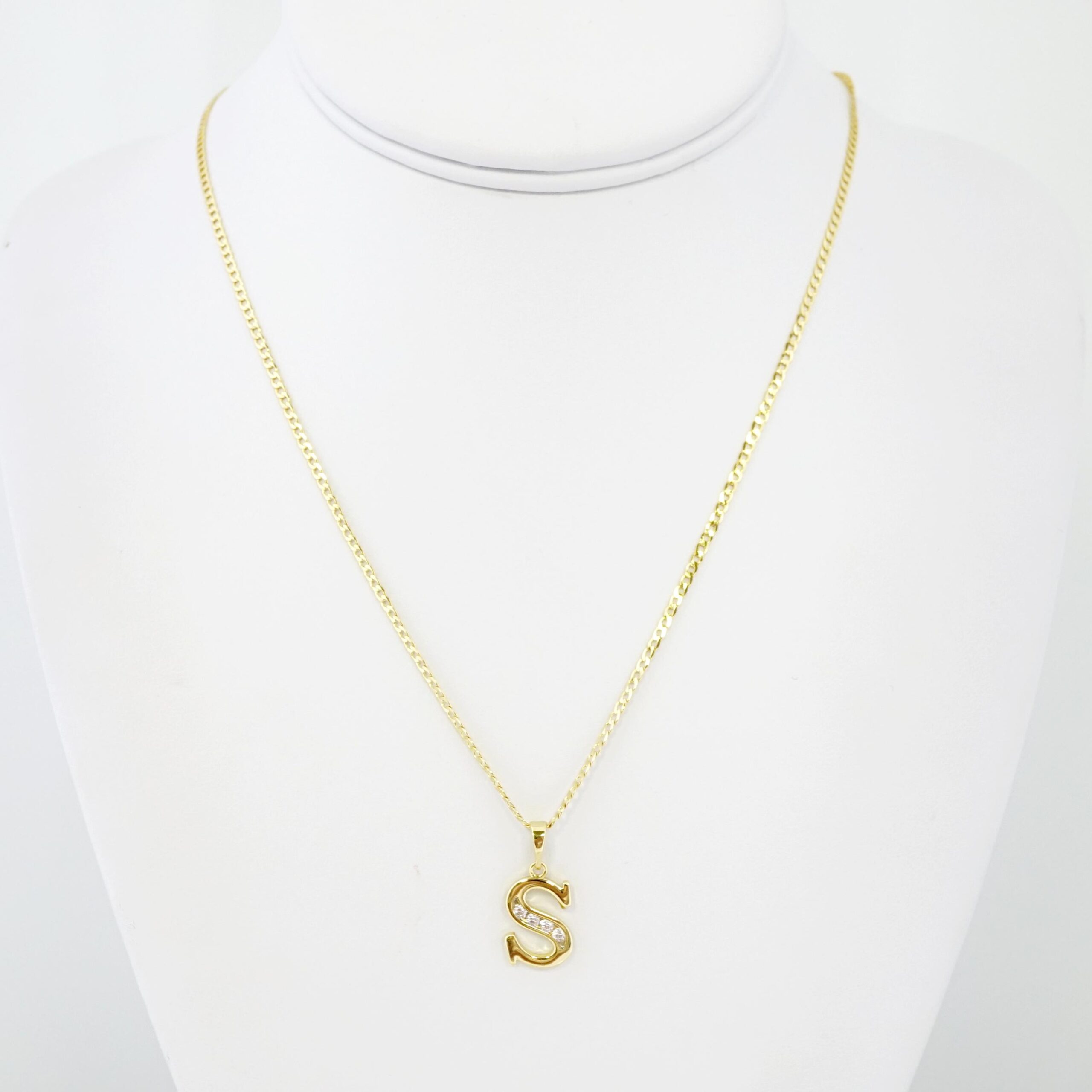 Cadena de Acero Bañada en Oro 14k – CH0170