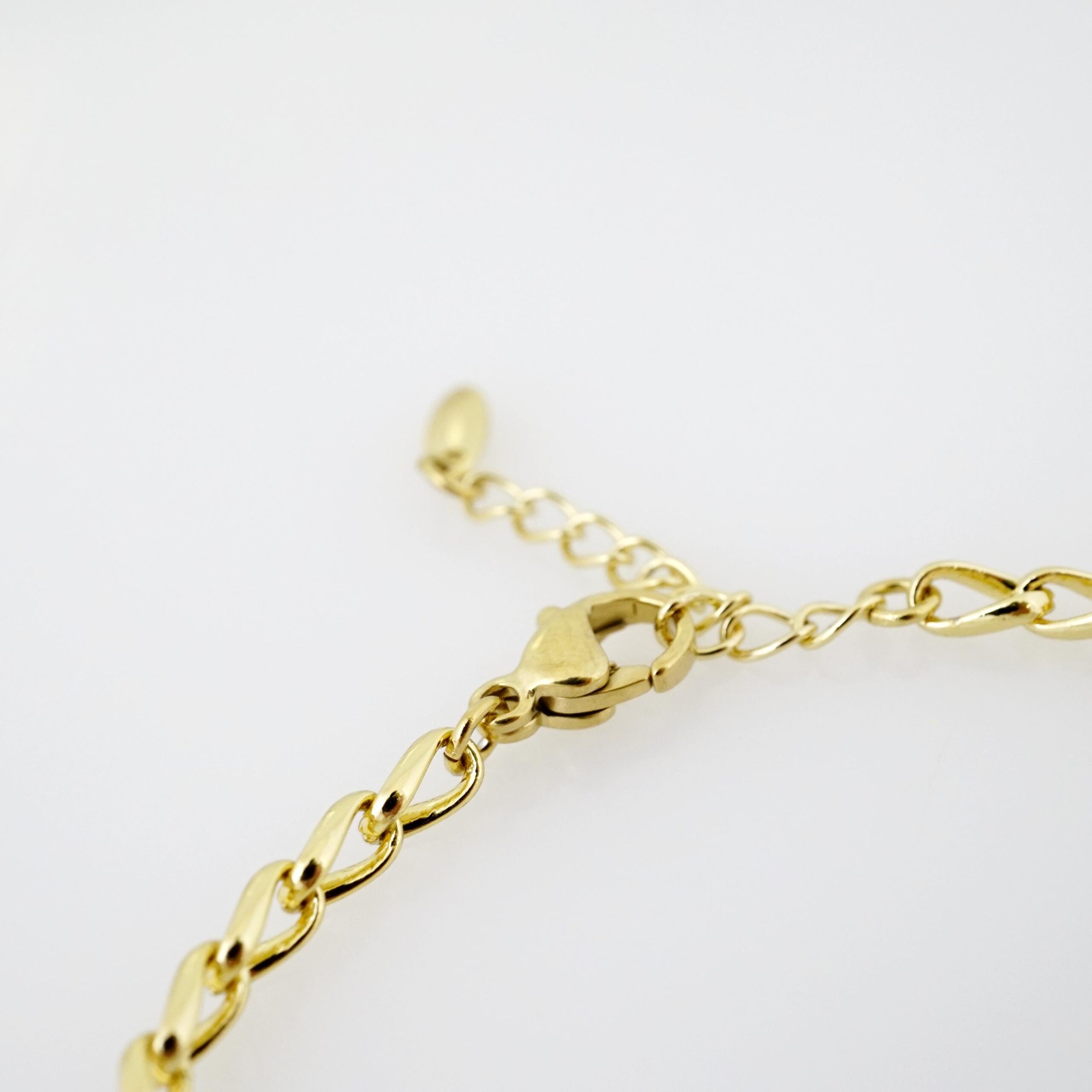 Brazalete de Acero Bañada en Oro 14k - BR0006 - Imagen 3