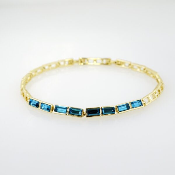 Brazalete de Acero Bañada en Oro 14k - BR0011