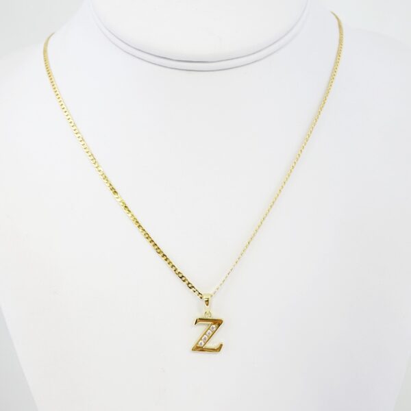 Cadena de Acero Bañada en Oro 14k – CH0161