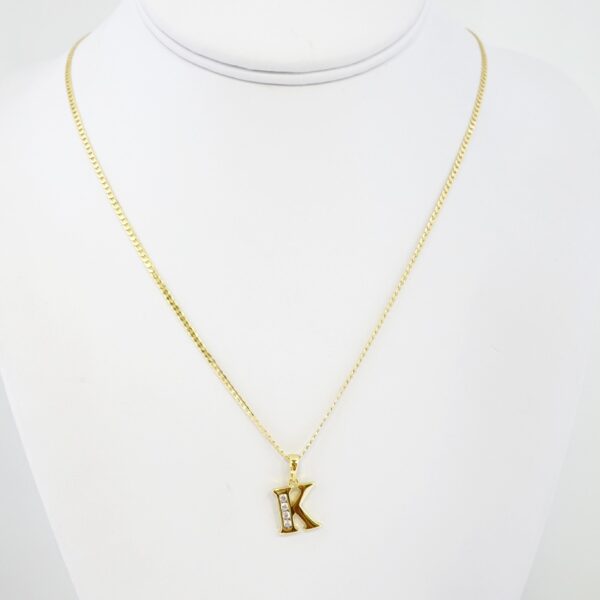 Cadena de Acero Bañada en Oro 14k – CH0160