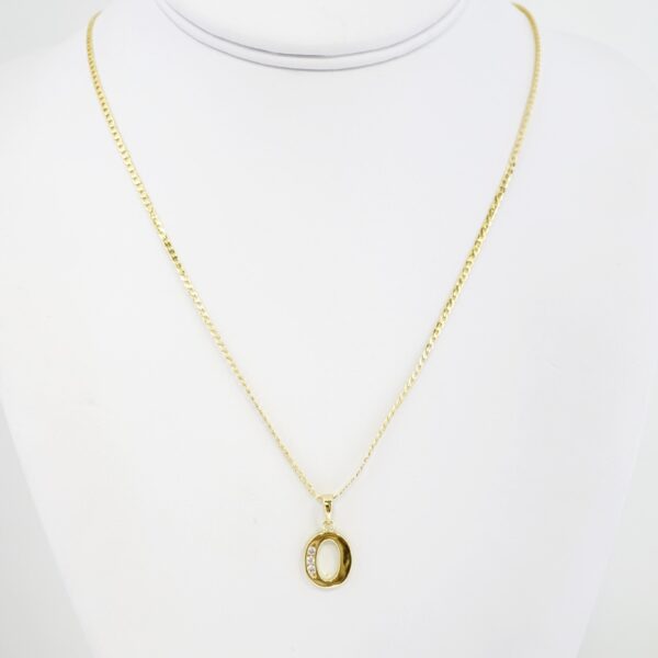 Cadena de Acero Bañada en Oro 14k – CH0159