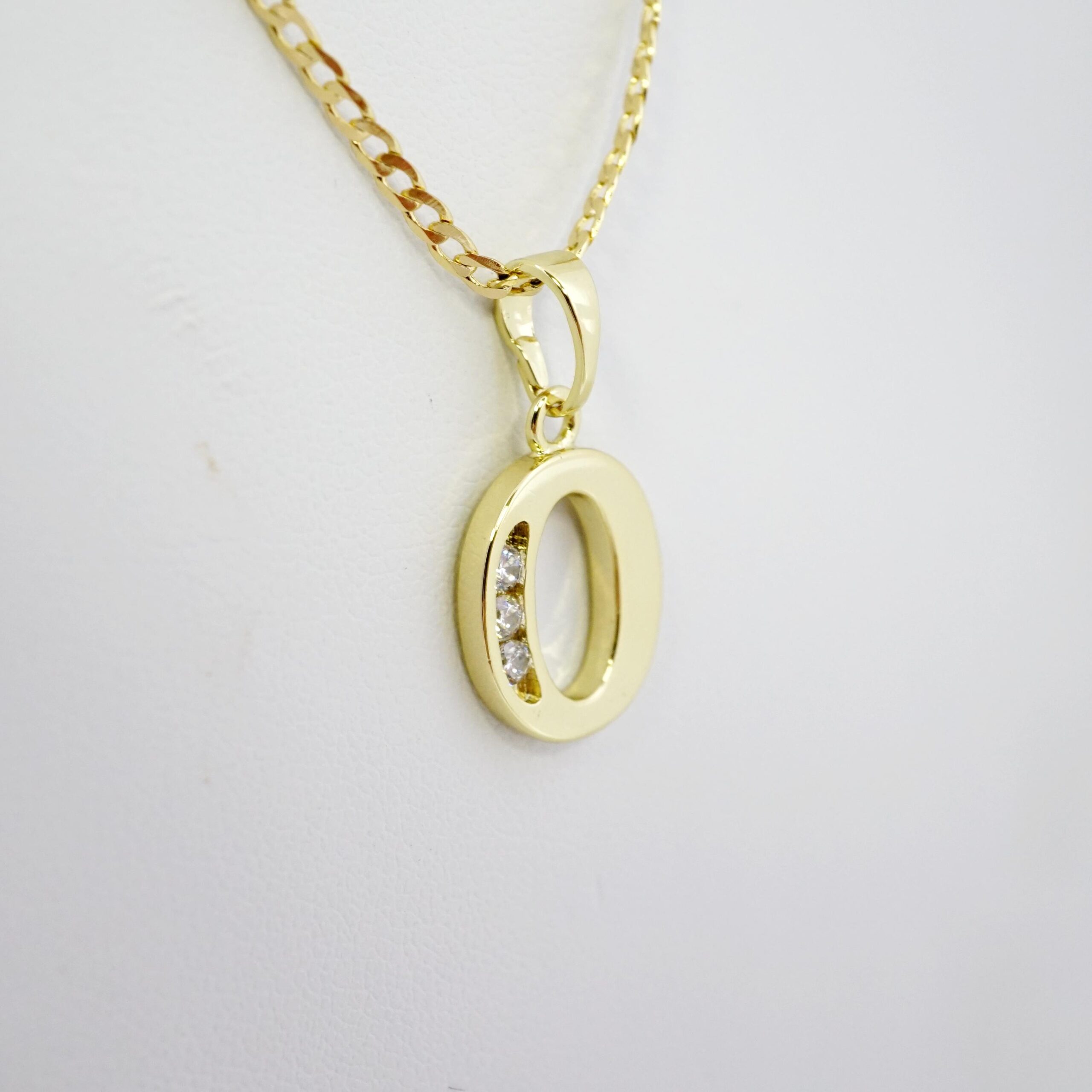 Cadena de Acero Bañada en Oro 14k – CH0159 - Imagen 2