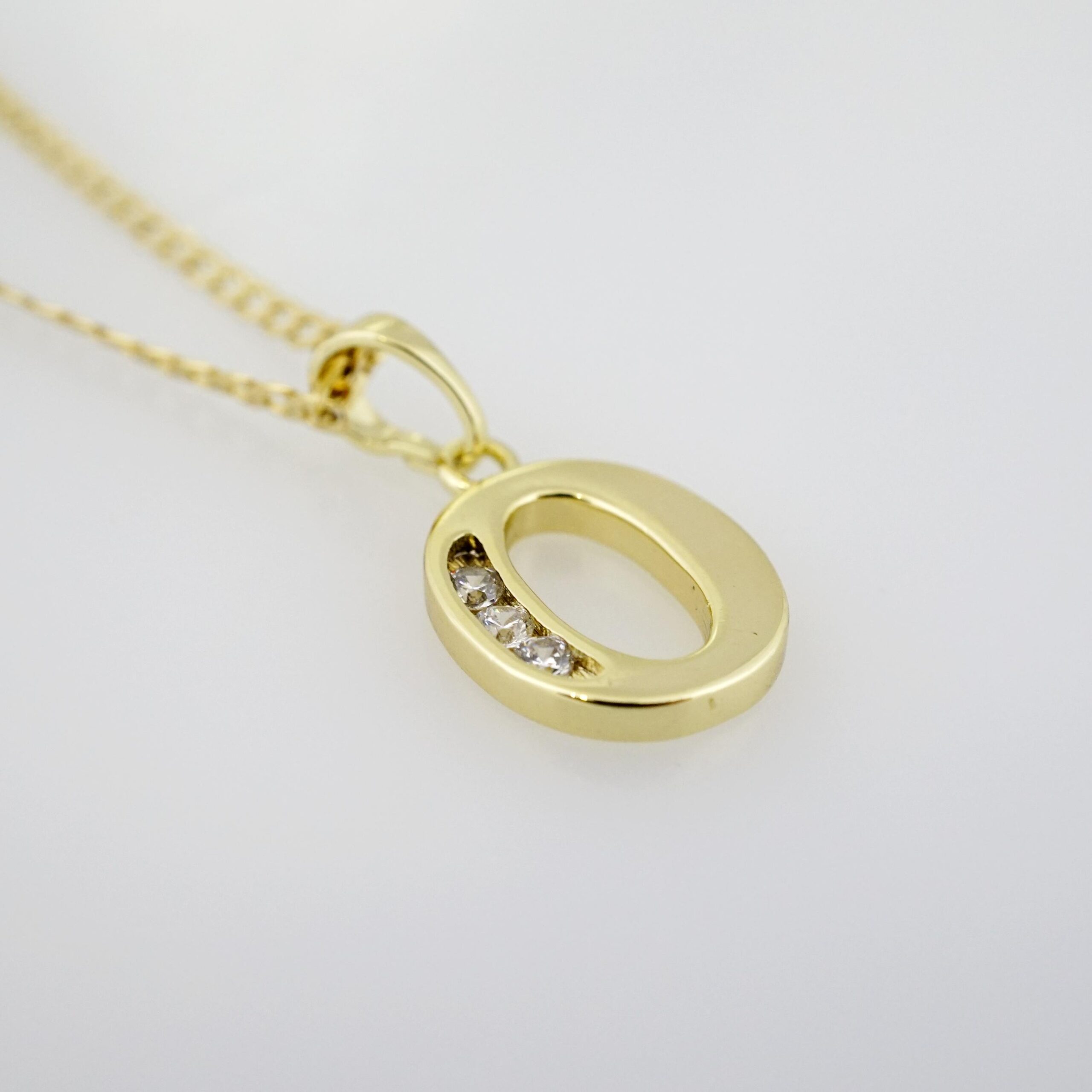 Cadena de Acero Bañada en Oro 14k – CH0159 - Imagen 3