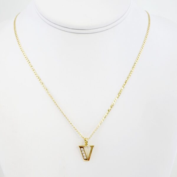 Cadena de Acero Bañada en Oro 14k – CH0158