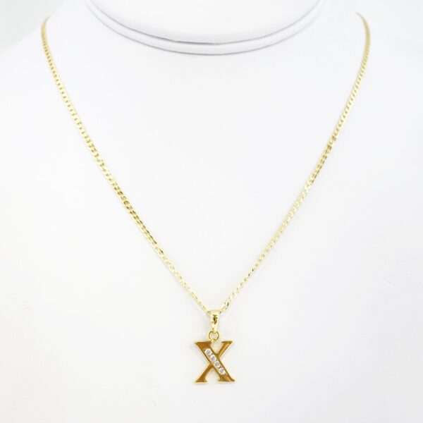 Cadena de Acero Bañada en Oro 14k – CH0157