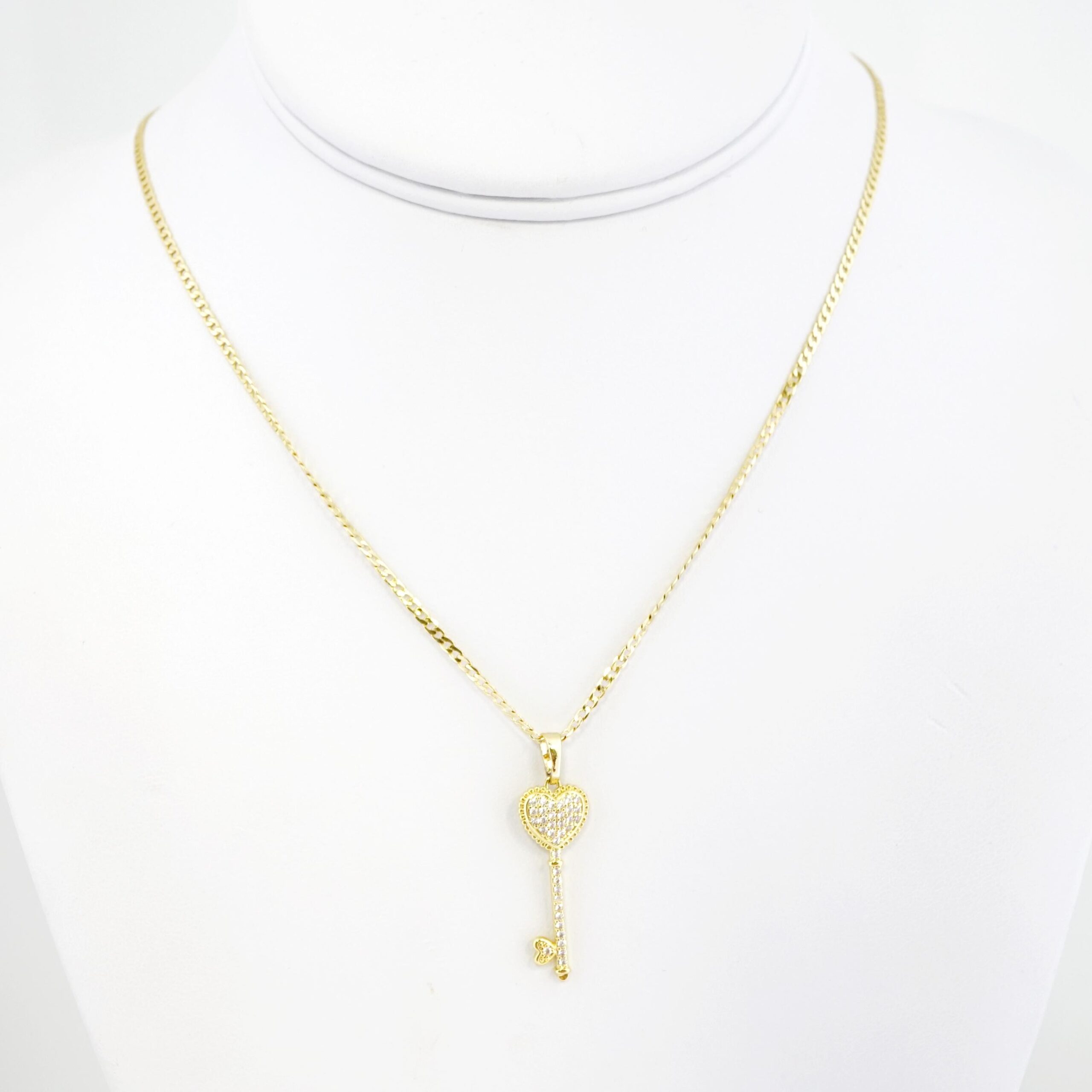 Cadena de Acero Bañada en Oro 14k – CH0151