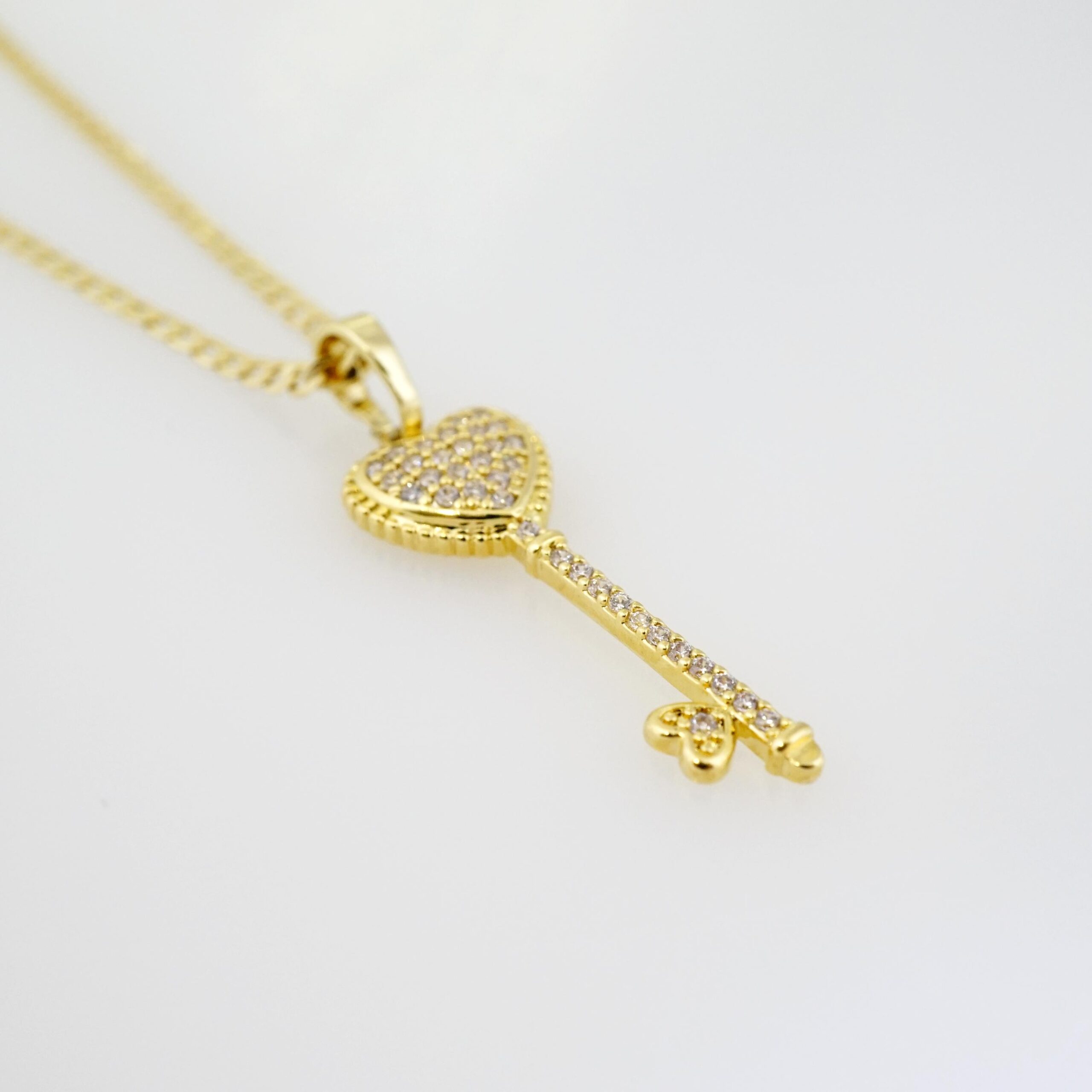 Cadena de Acero Bañada en Oro 14k – CH0151 - Imagen 3