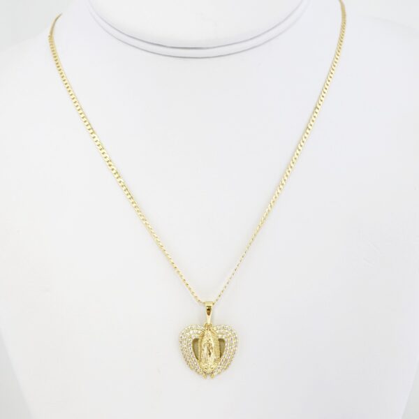 Cadena de Acero Bañada en Oro 14k – CH0145