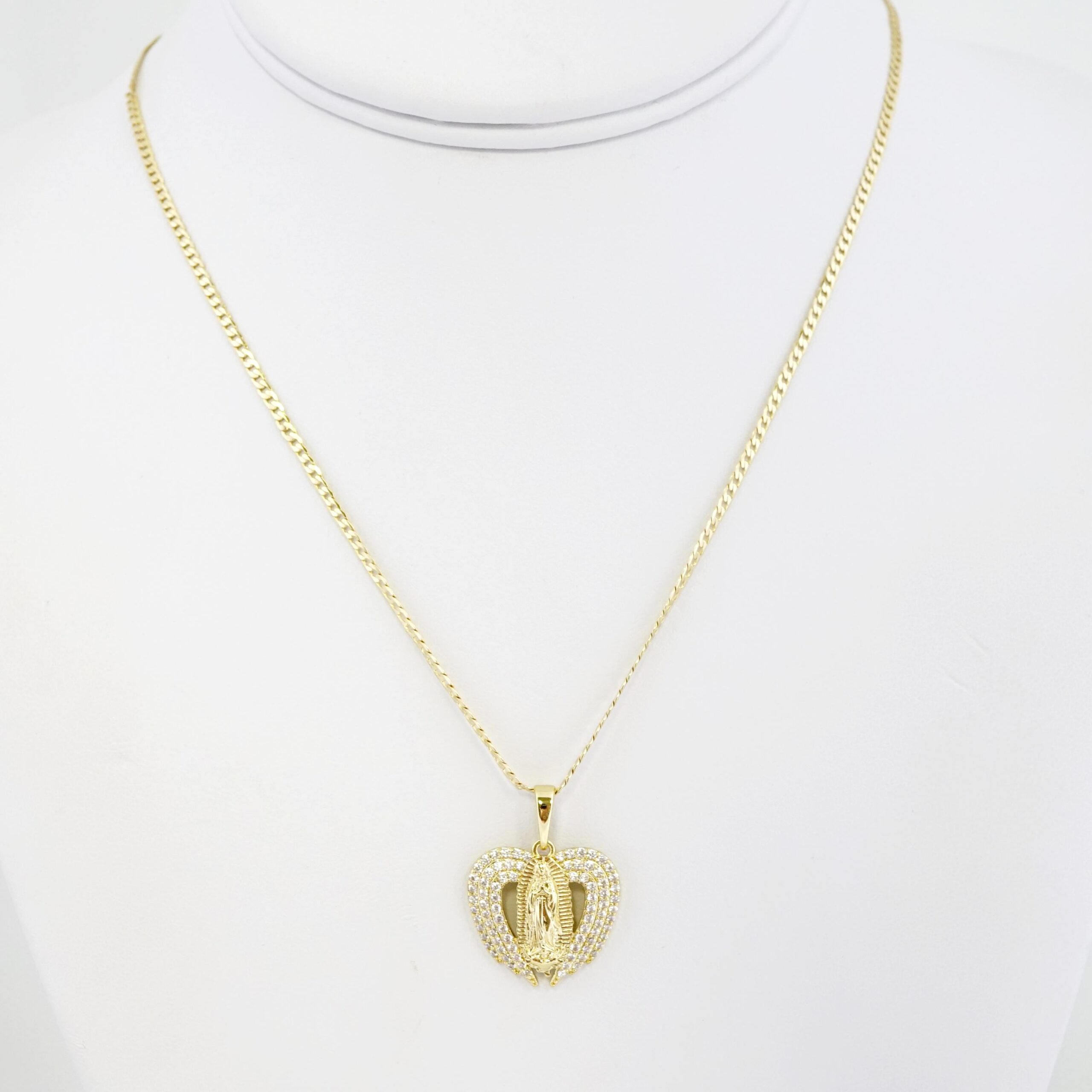 Cadena de Acero Bañada en Oro 14k – CH0145