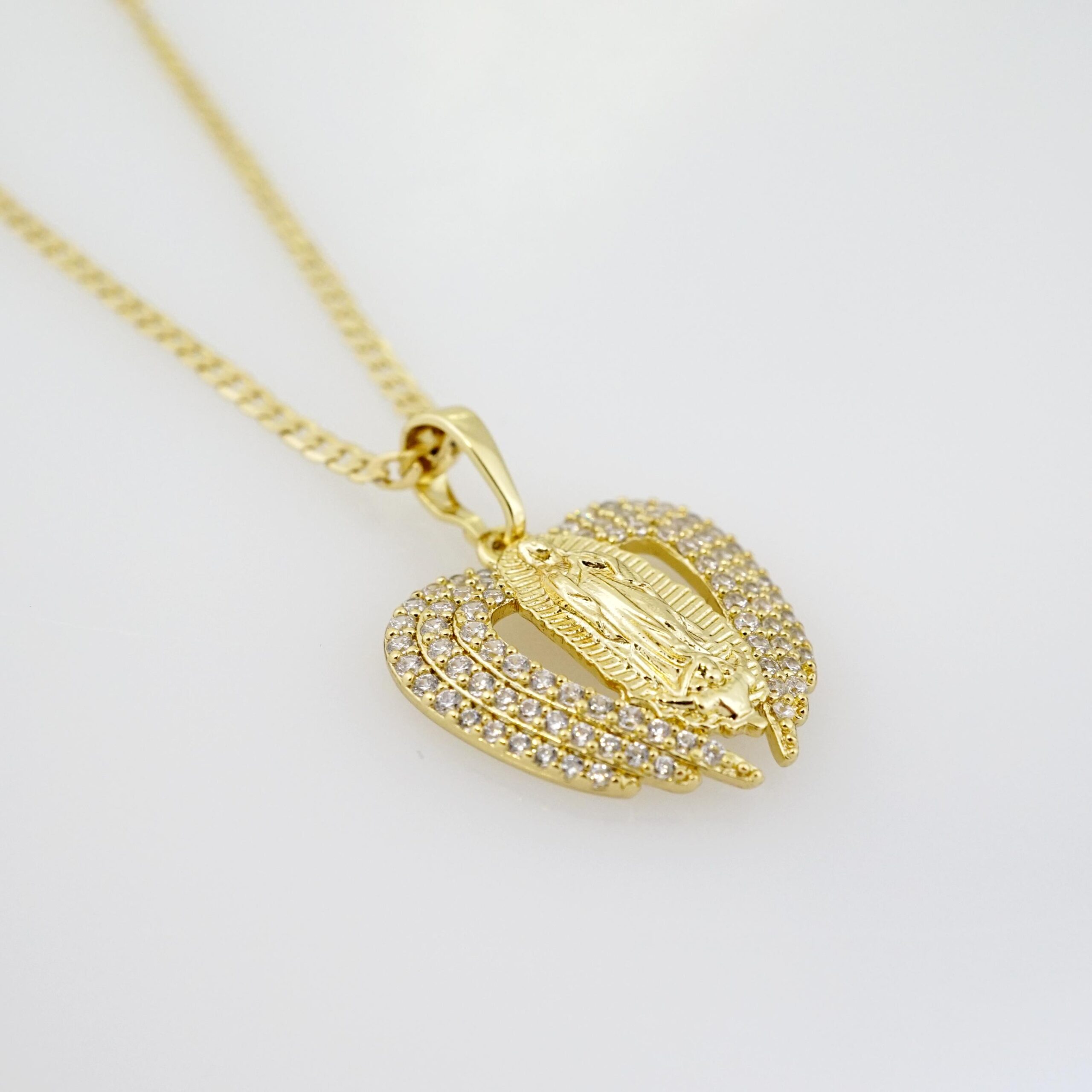 Cadena de Acero Bañada en Oro 14k – CH0145 - Imagen 3