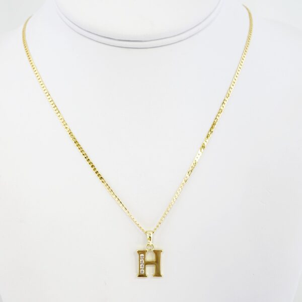 Cadena de Acero Bañada en Oro 14k – CH0164