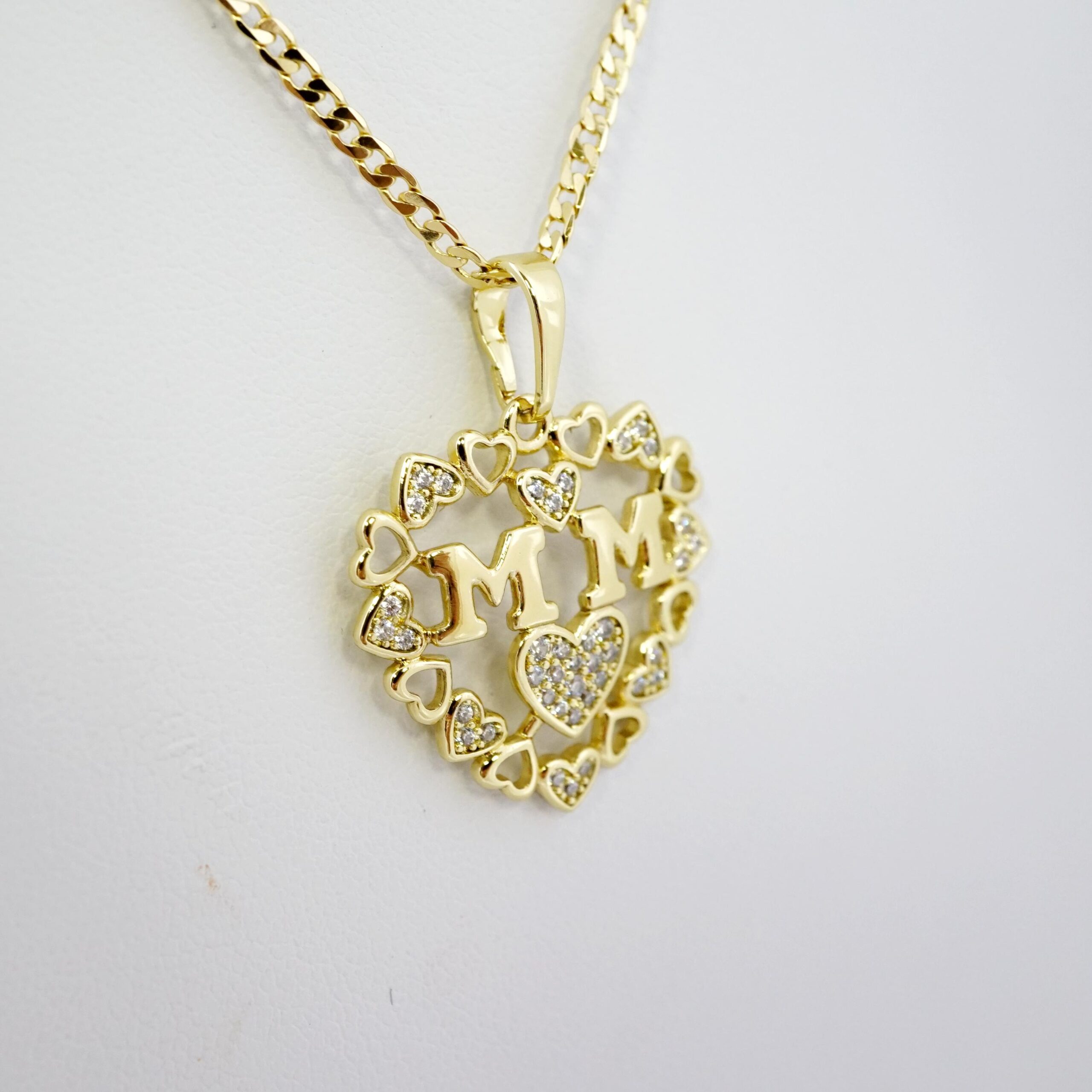 Cadena de Acero Bañada en Oro 14k – CH0147 - Imagen 2