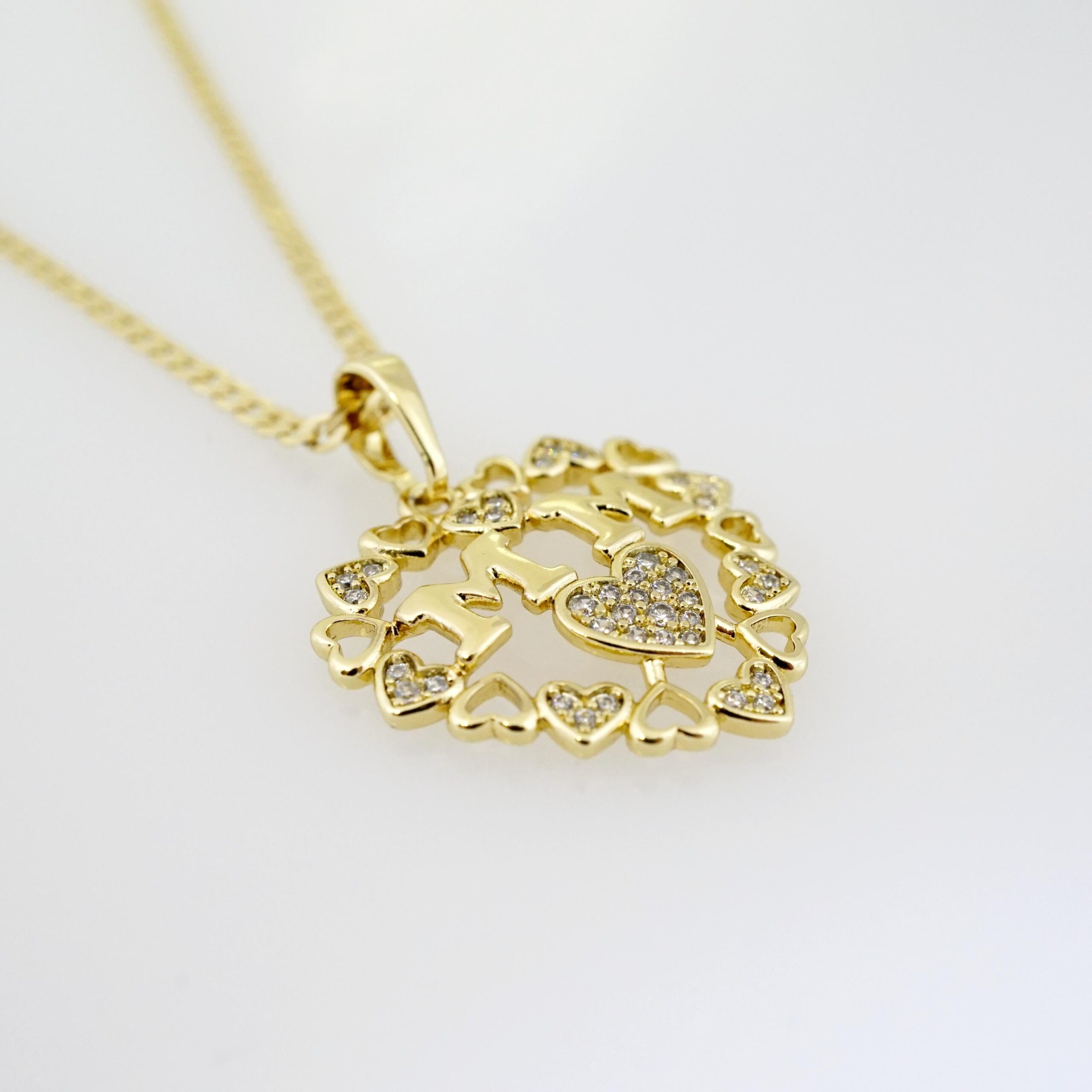 Cadena de Acero Bañada en Oro 14k – CH0147 - Imagen 3