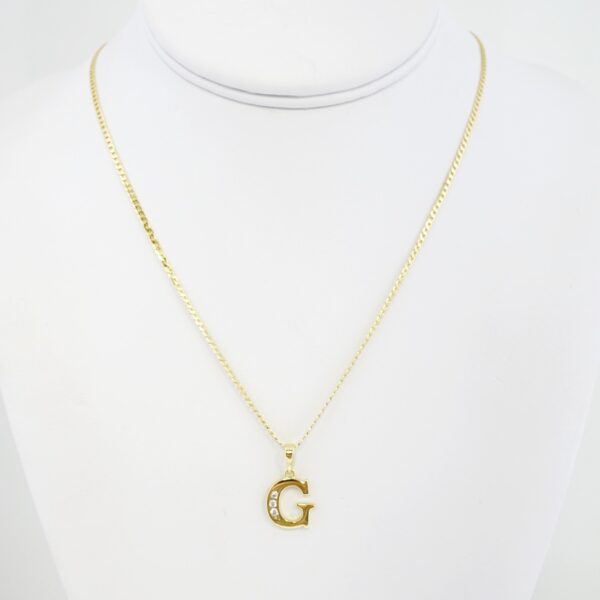 Cadena de Acero Bañada en Oro 14k – CH0166