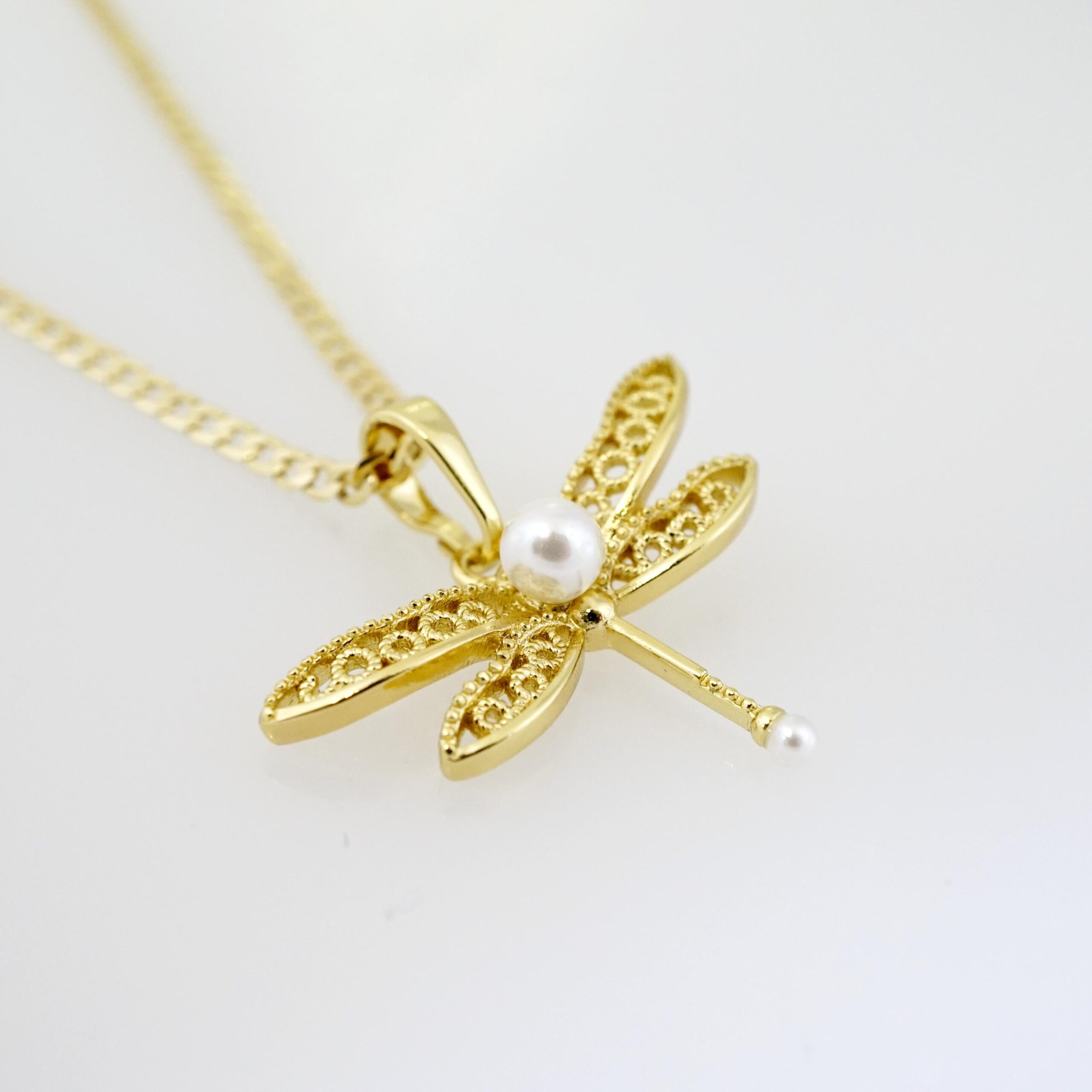 Cadena de Acero Bañada en Oro 14k – CH0146 - Imagen 3