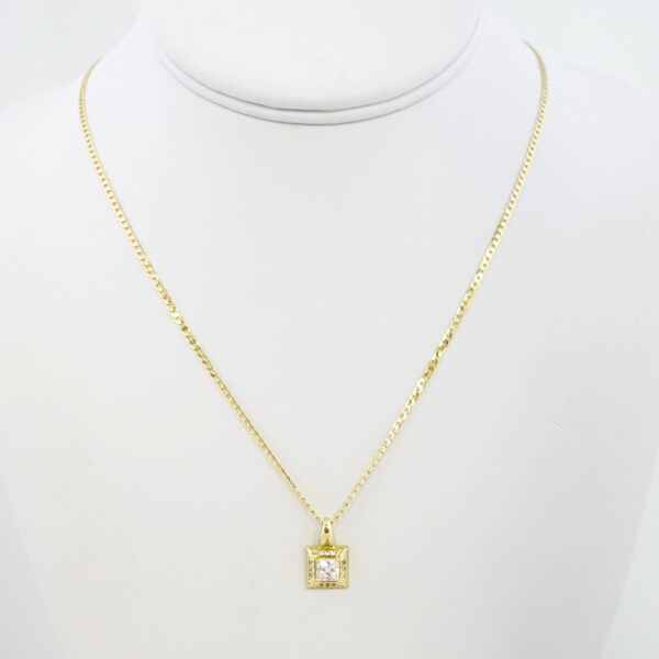 Set de Acero Inoxidable Bañado en Oro 14k - SET072