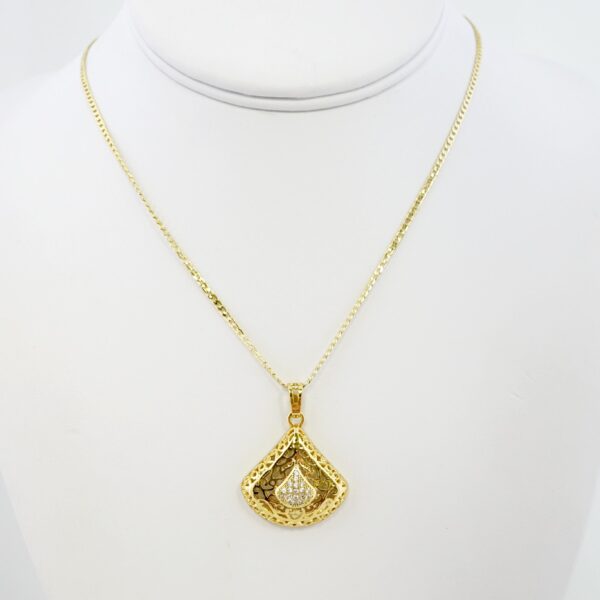 Set de Acero Inoxidable Bañado en Oro 14k - SET070