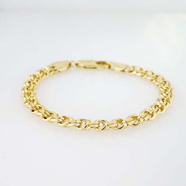 Brazalete de Acero Bañada en Oro 14k - BR0023