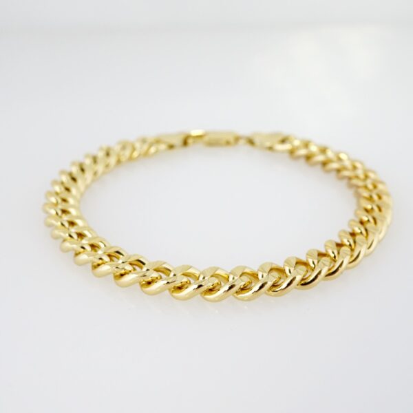 Brazalete de Acero Bañada en Oro 14k - BR0026