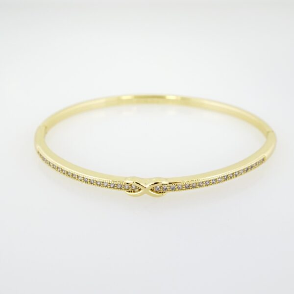 Pulso de Acero Bañado en Oro 14k - BA114