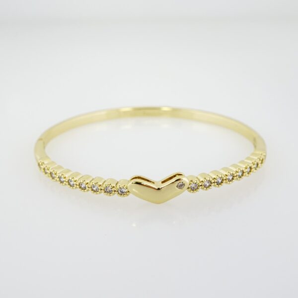 Pulso de Acero Bañado en Oro 14k - BA106