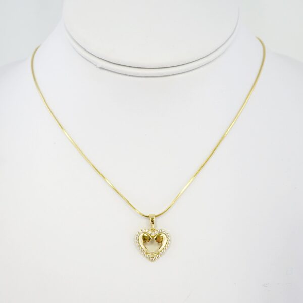 Set de Acero Inoxidable Bañado en Oro 14k - SET064