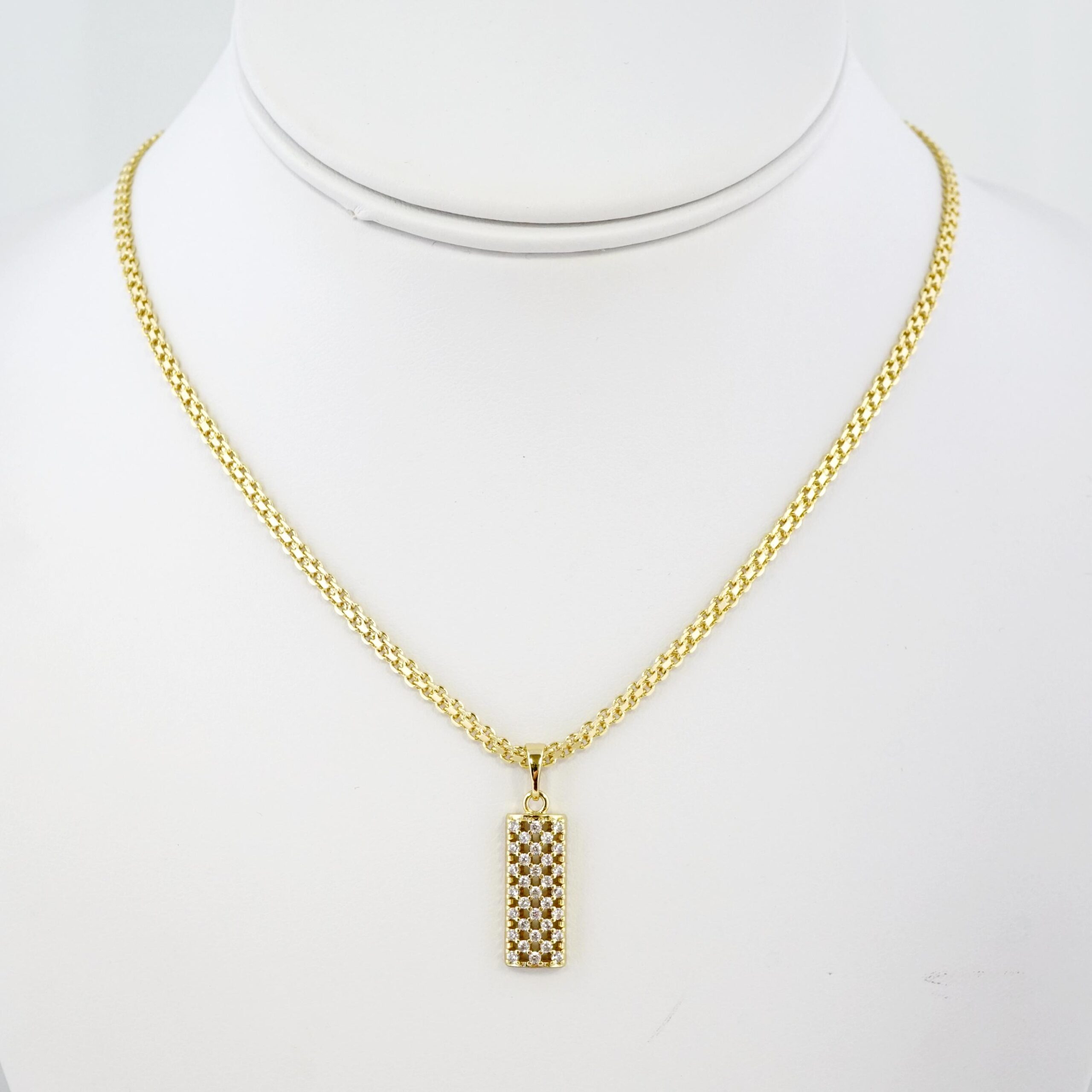 Set de Acero Inoxidable Bañado en Oro 14k - SET056