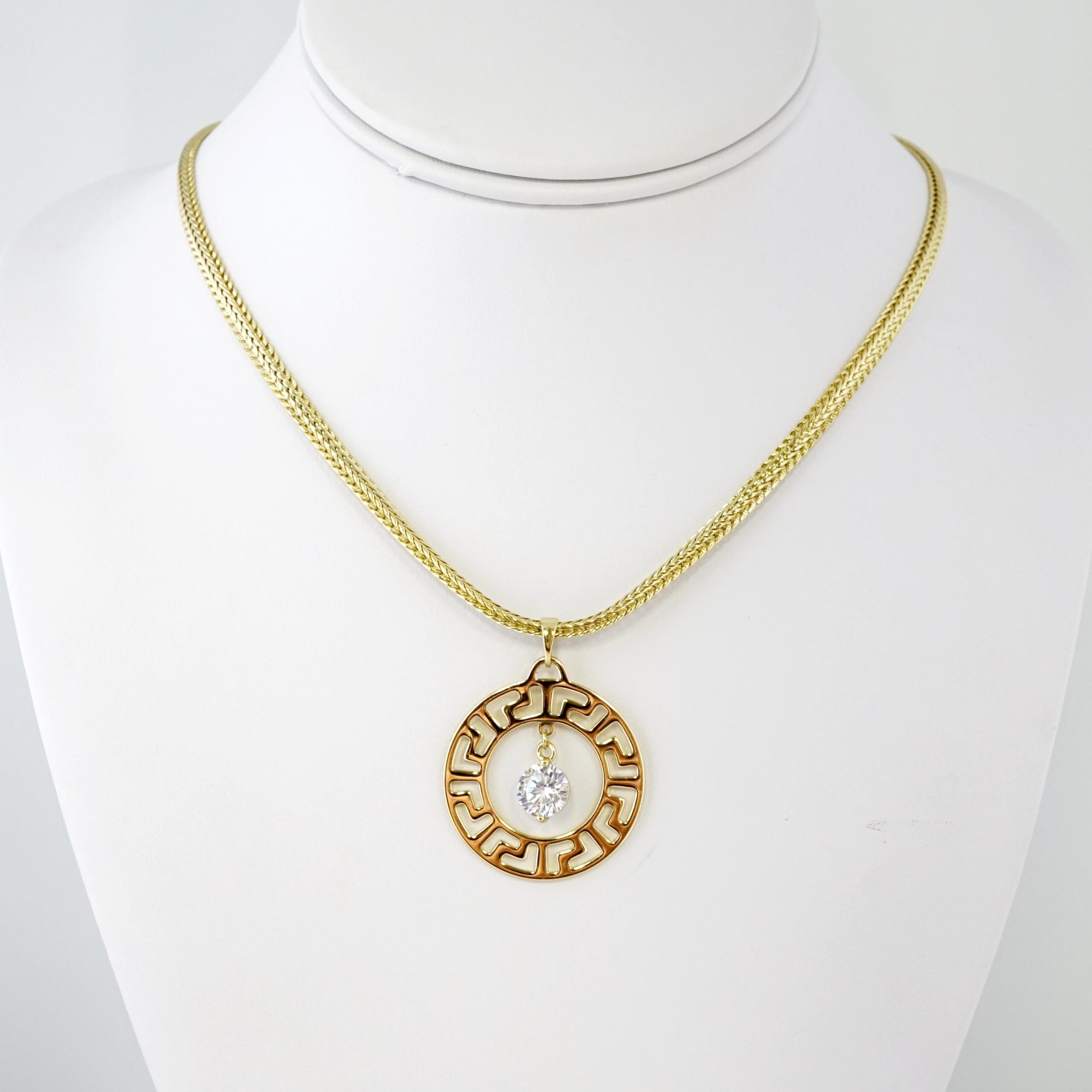 Set de Acero Inoxidable Bañado en Oro 14k - SET057