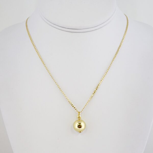 Cadena de Acero Bañada en Oro 14k – CH0212