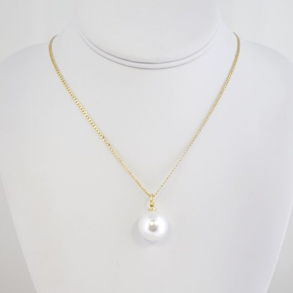 Cadena de Acero Bañada en Oro 14k – CH0214