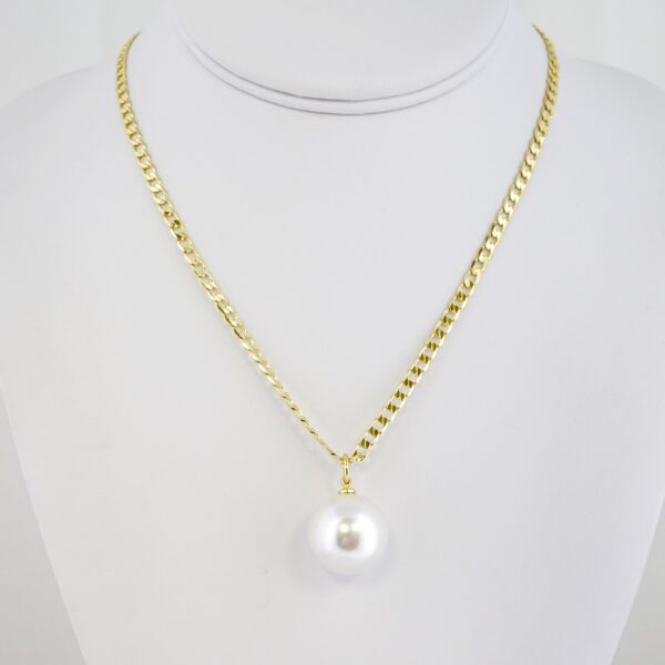 Cadena de Acero Bañada en Oro 14k – CH0217