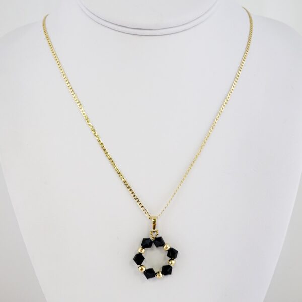 Cadena de Acero Bañada en Oro 14k – CH0219