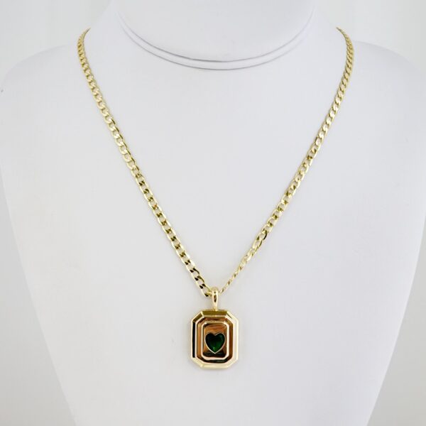 Cadena de Acero Bañada en Oro 14k – CH0221