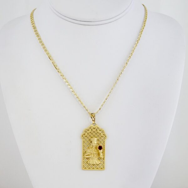 Cadena de Acero Bañada en Oro 14k – CH0228