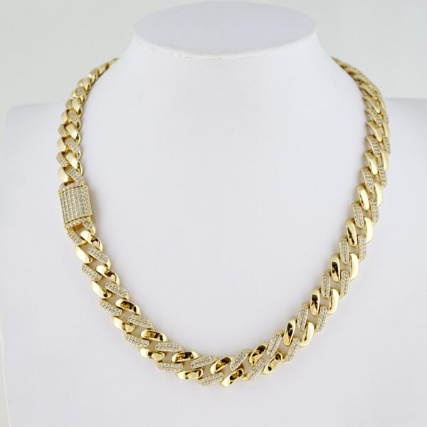 Set de Acero Inoxidable Bañado en Oro 14k - SET081