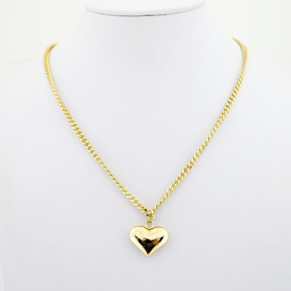 Cadena de Acero Bañada en Oro 14k – CH0237