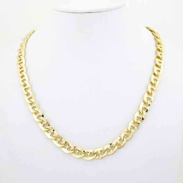 Gargantilla de Acero Bañada en Oro 14k - NK027