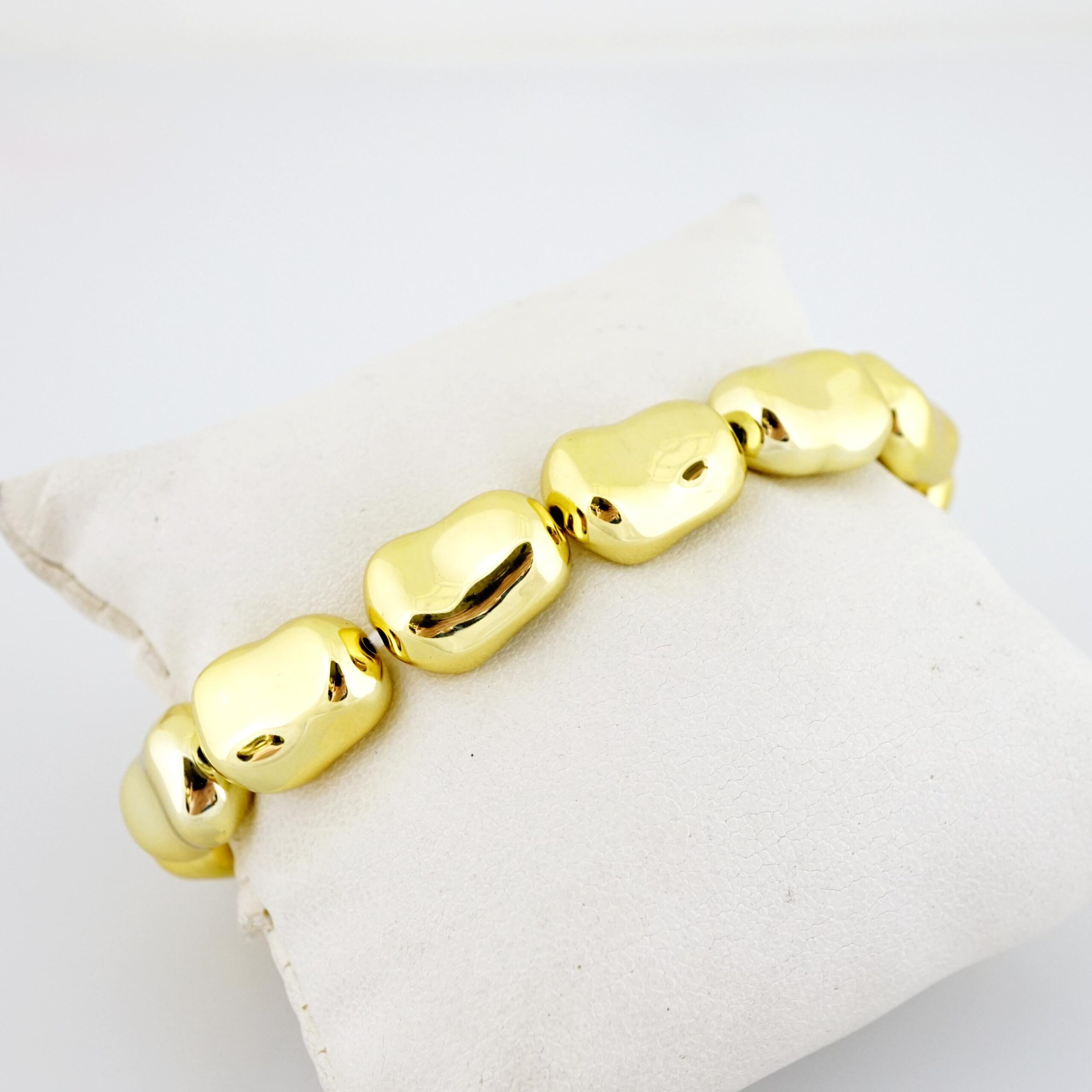 Brazalete de Acero Bañado en Oro 14k - BR0087 - Imagen 2