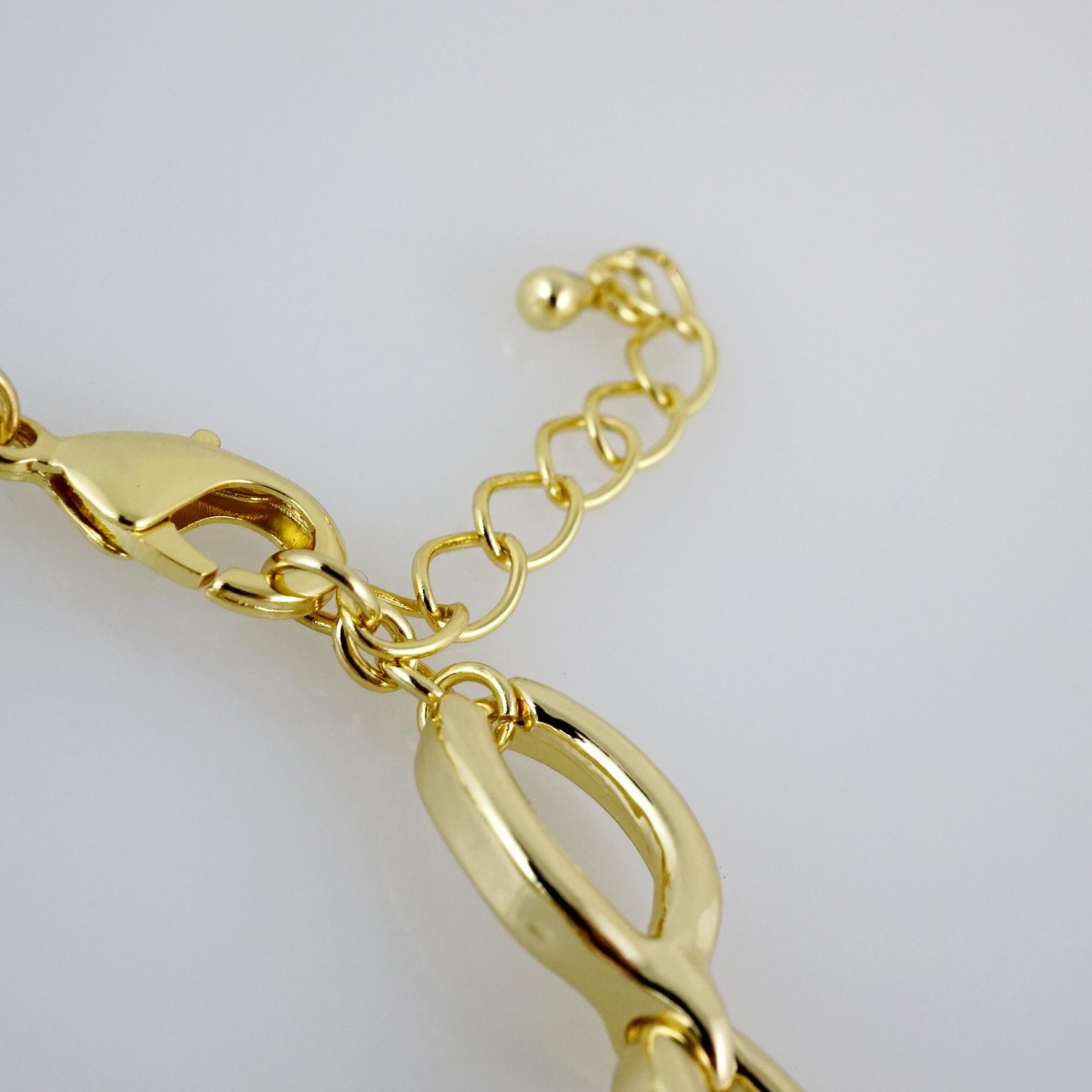 Brazalete de Acero Bañado en Oro 14k - BR0100 - Imagen 3