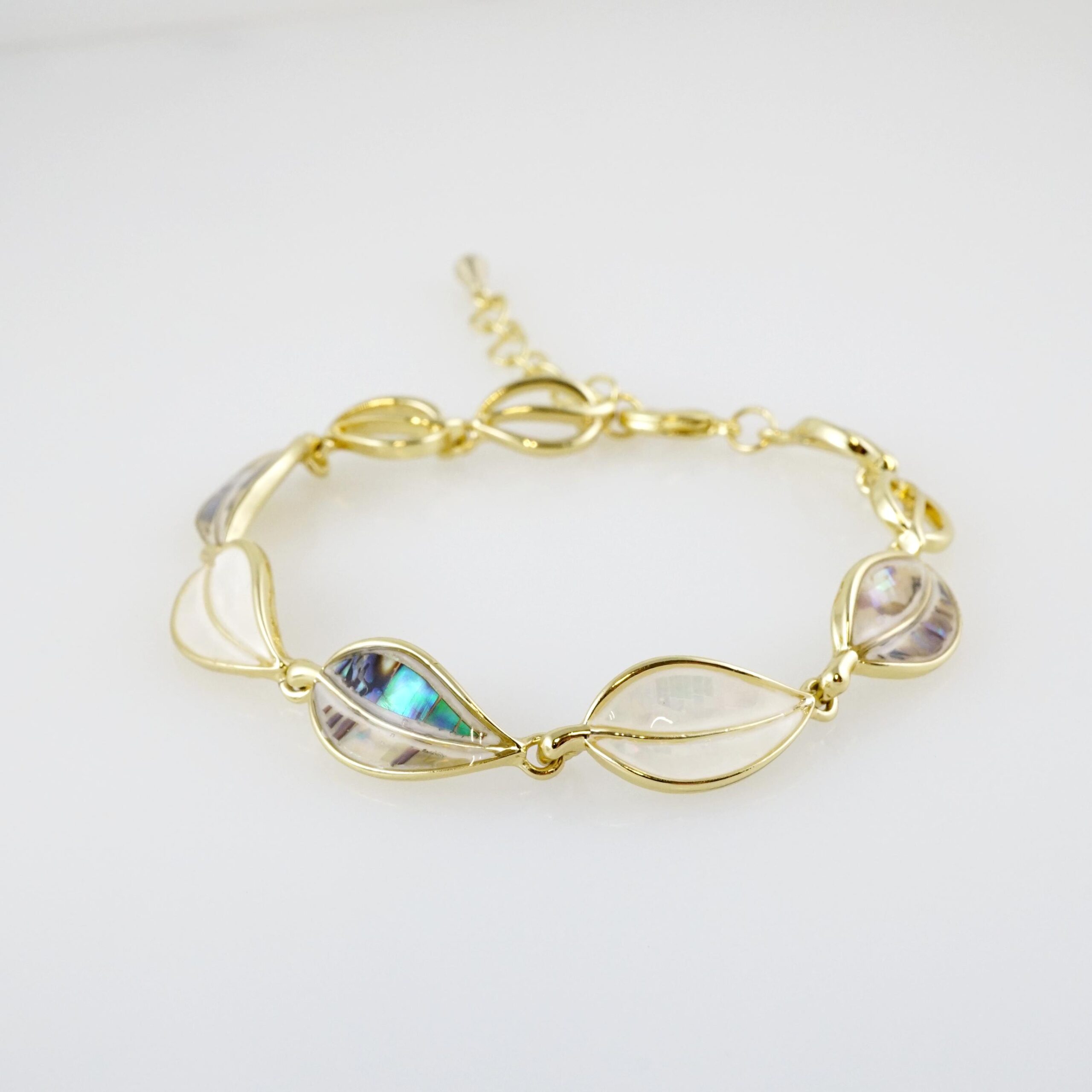 Brazalete de Acero Bañado en Oro 14k - BR0108