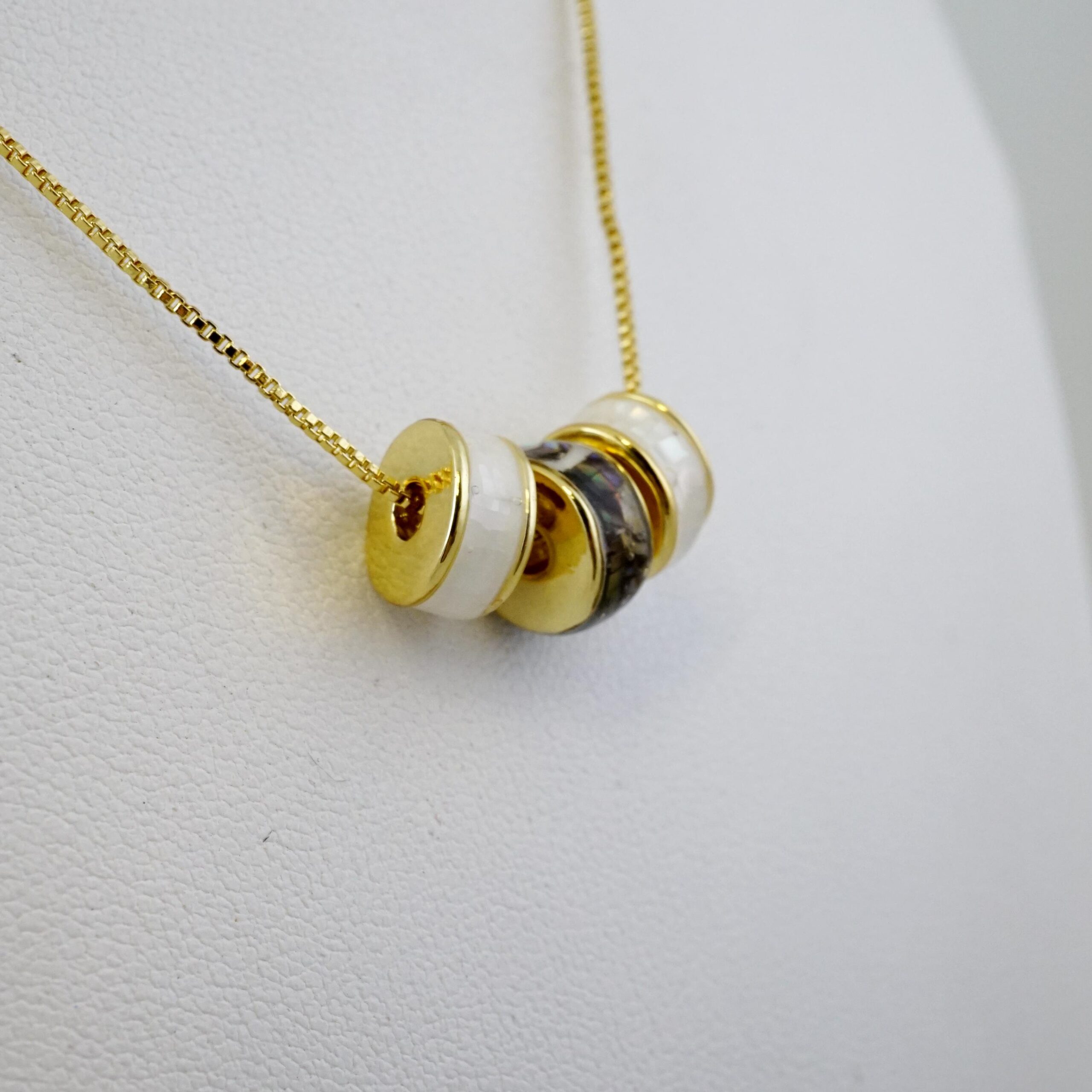 Set de Acero Inoxidable Bañado en Oro 14k - SET120 - Imagen 2